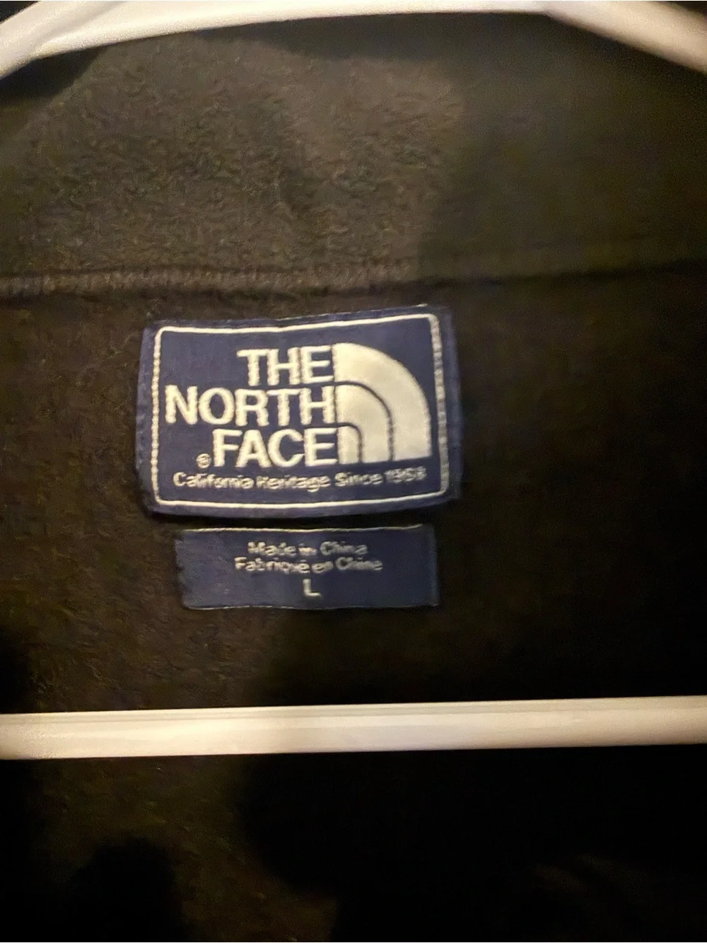 Men's Black Quarter-Zip Sweater